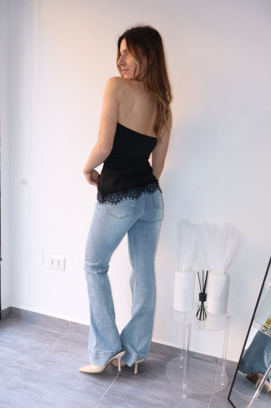 Jeans hollywood push up 2.0 (vari colori) veste una taglia più grande