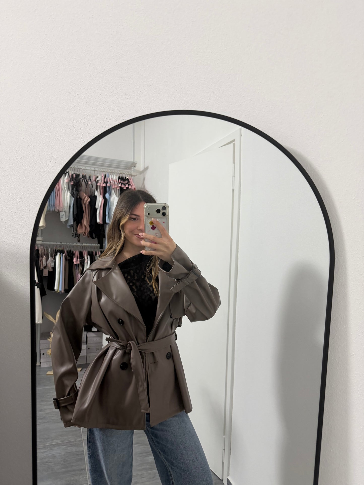 Trench medio “myla” (vari colori)