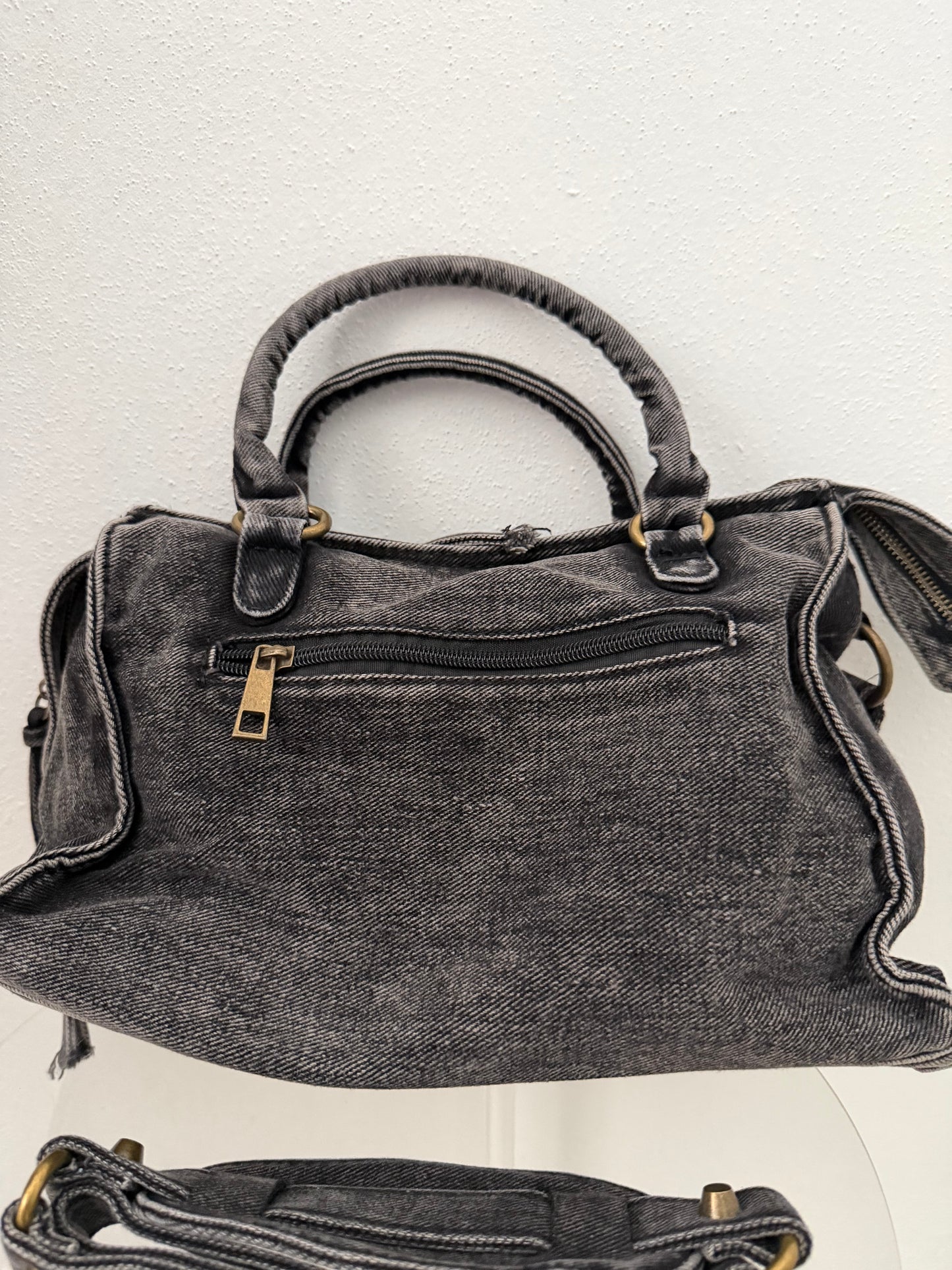 Borsa denim “boston”