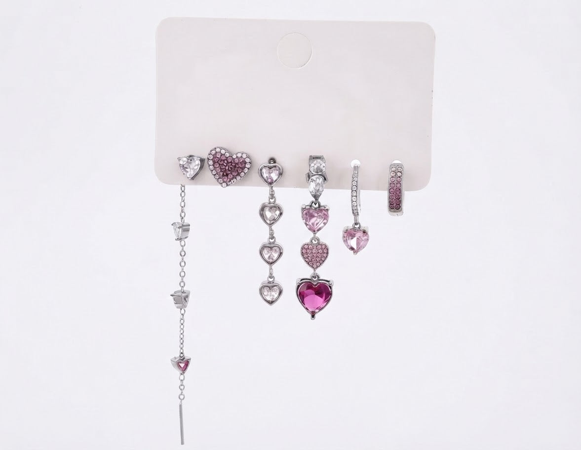 Set orecchini sweet cuori