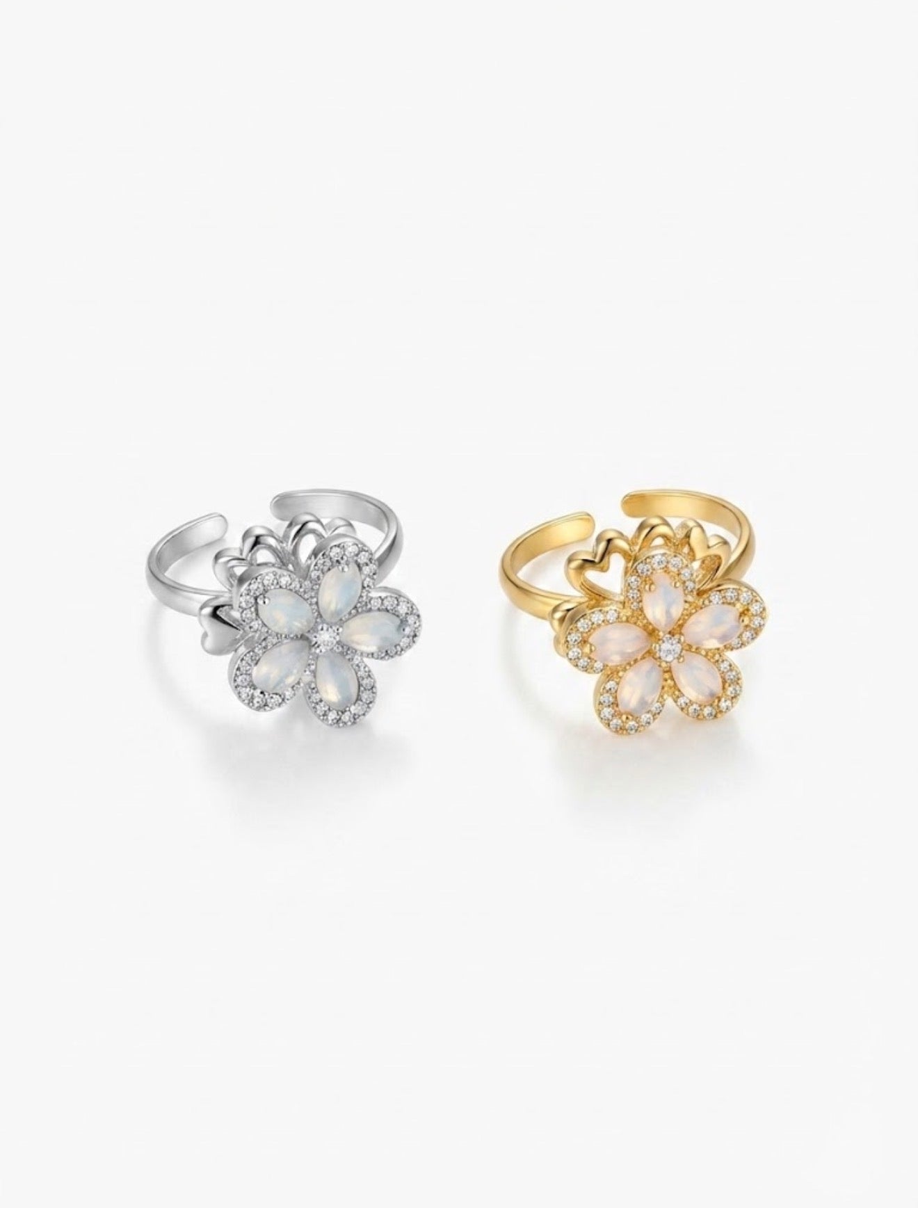 Anello fiore 3D