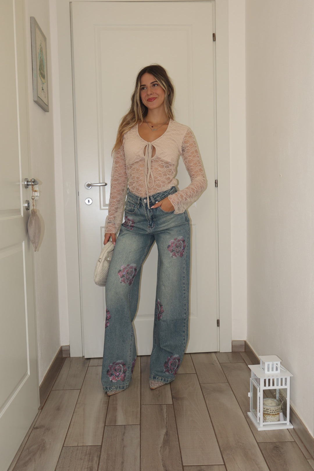 Top Clotilde pizzo (vari colori)