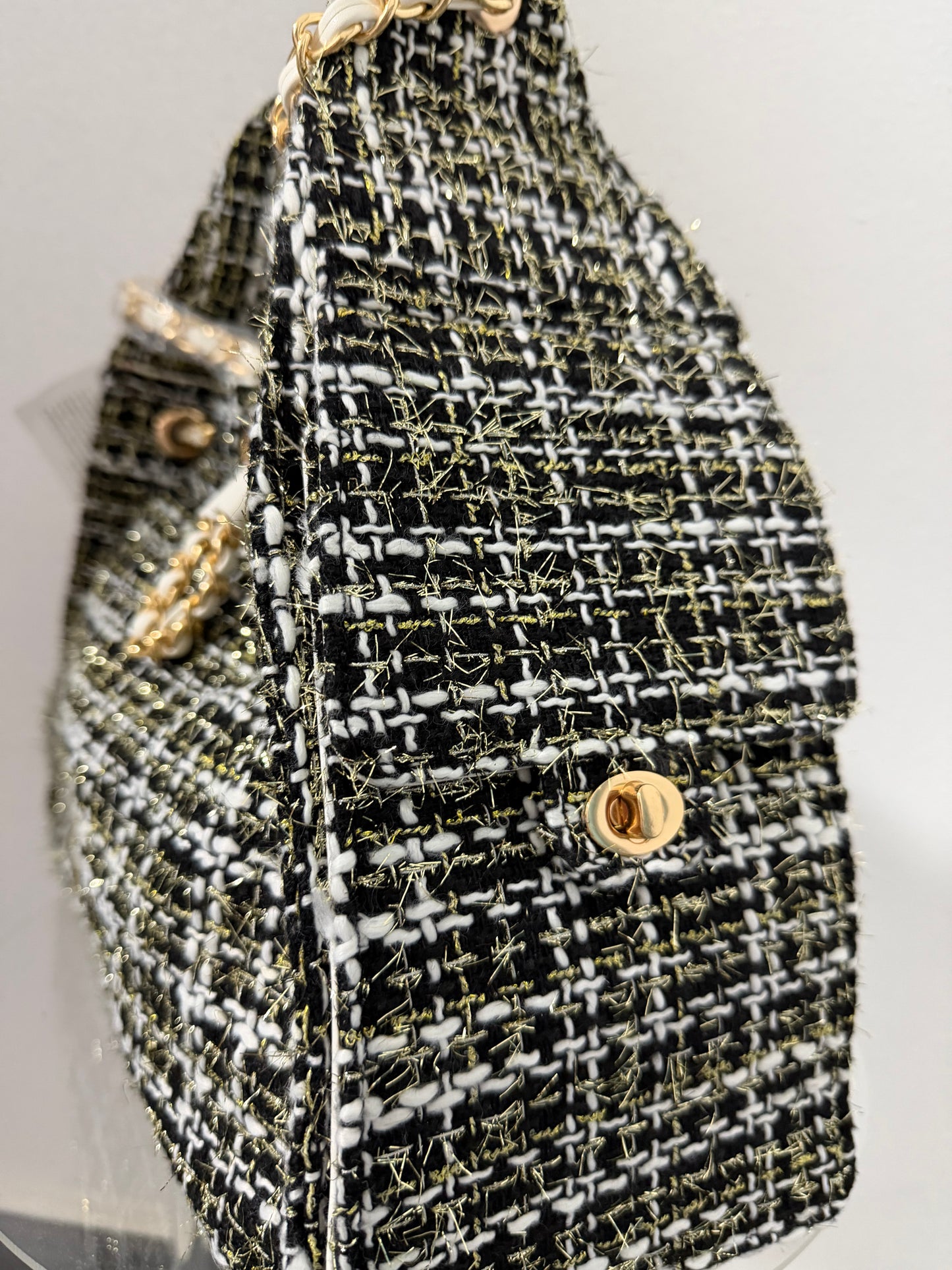 Borsa effetto tweed “chanty” (vari colori)