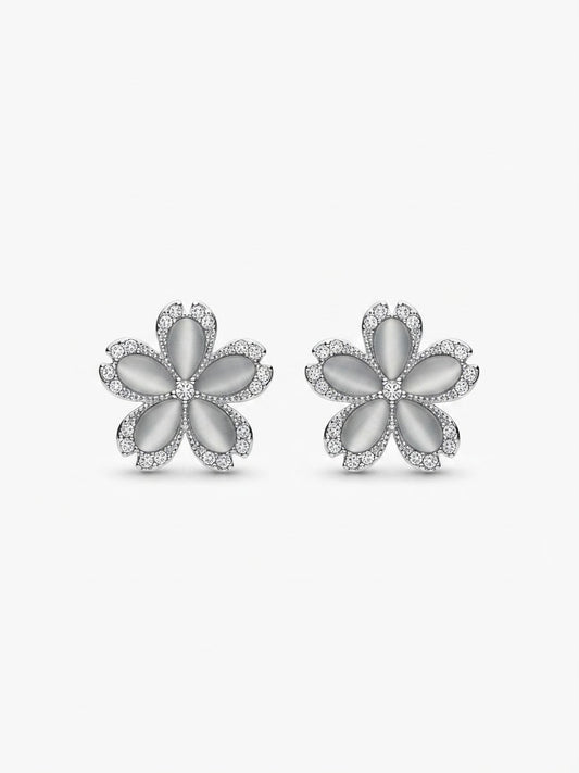 Orecchini fiore 3D
