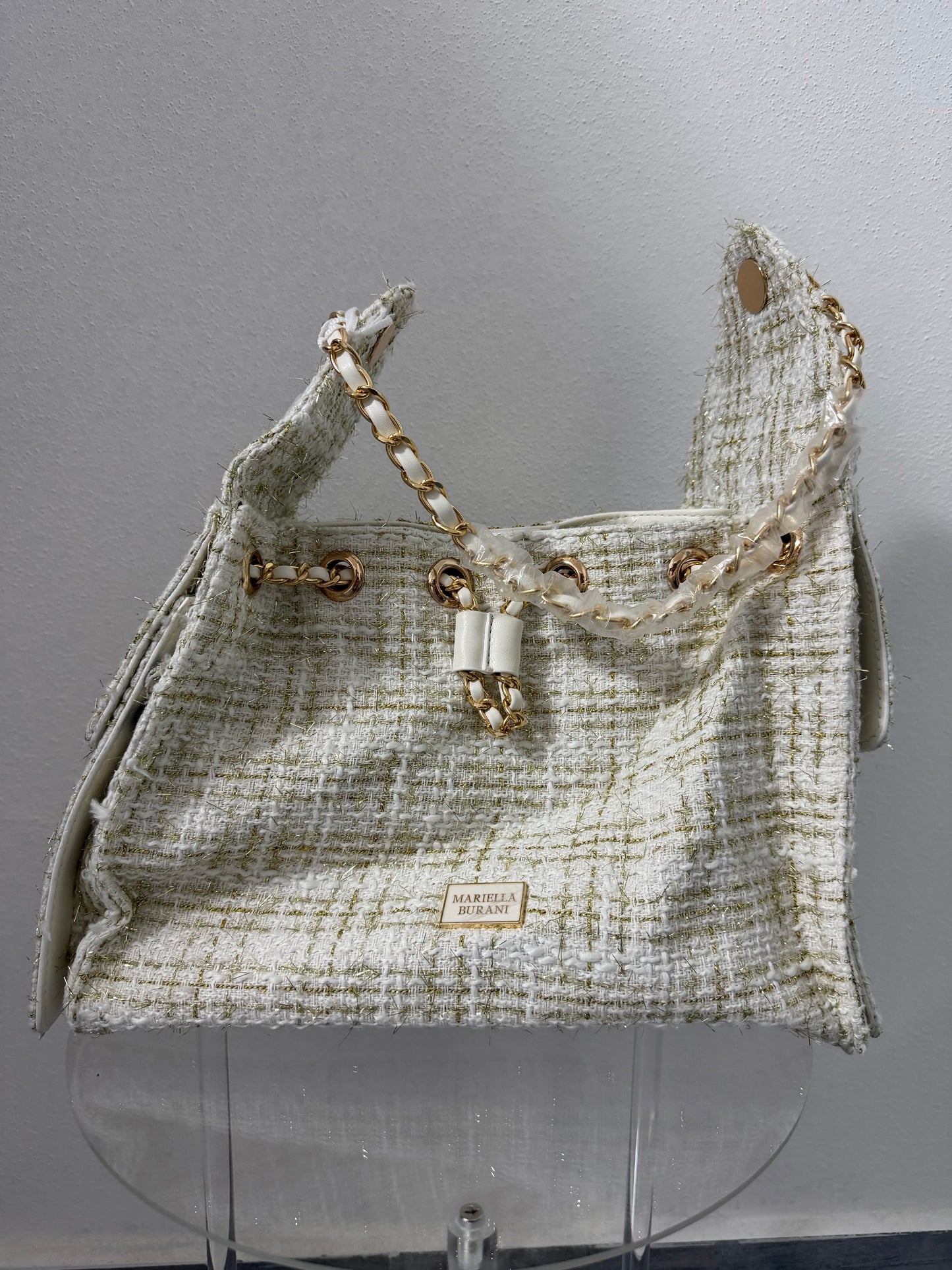 Borsa effetto tweed “chanty” (vari colori)