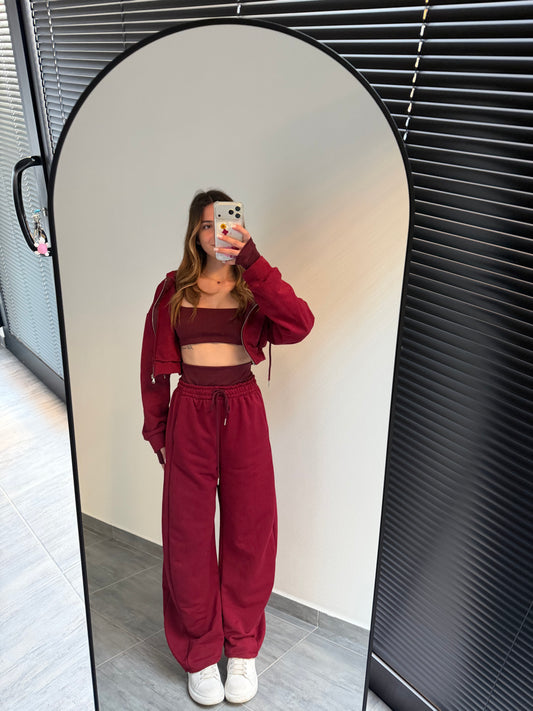 Completo tuta garzata 3pz “michelle” (vari colori)