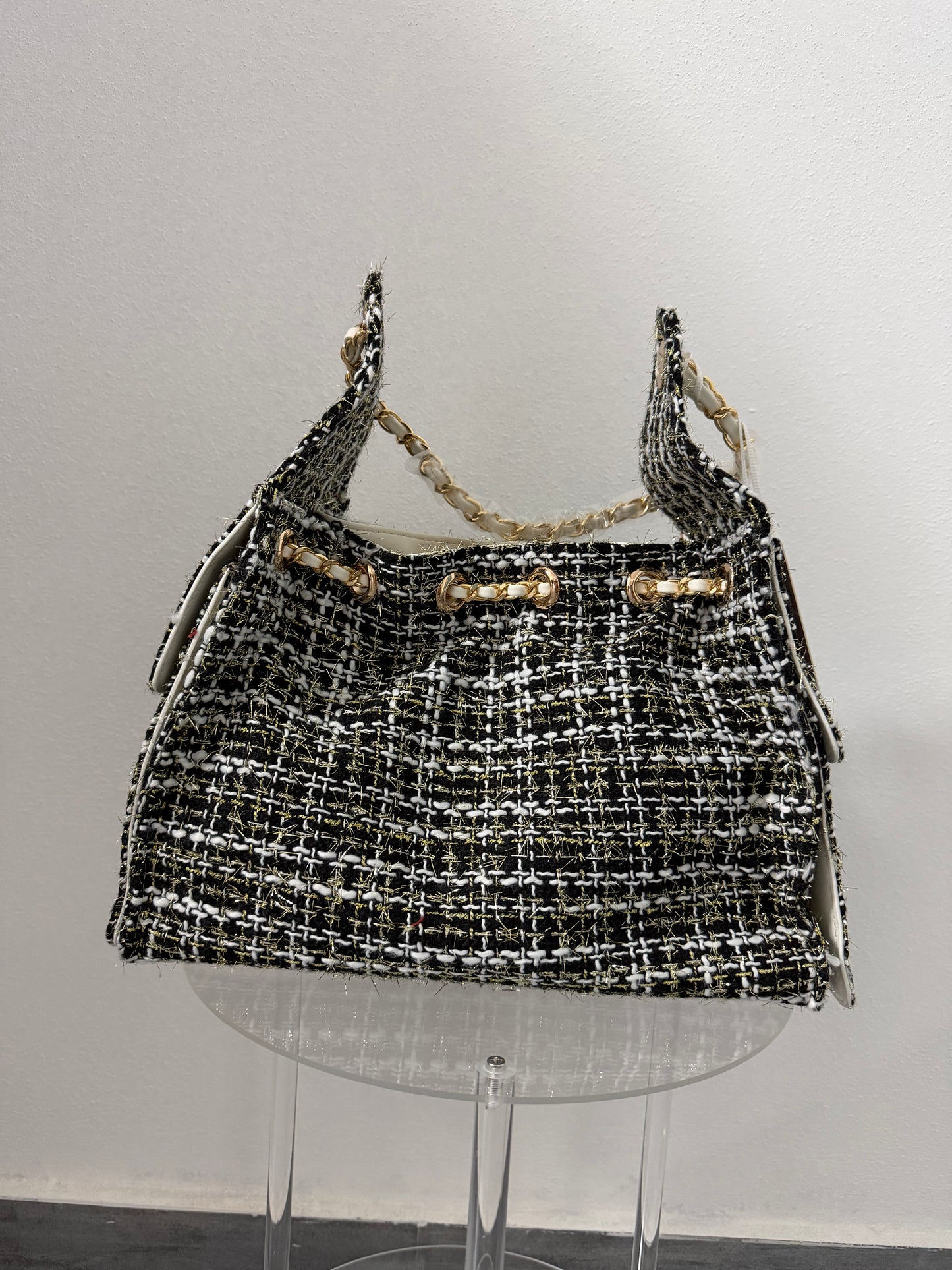 Borsa effetto tweed “chanty” (vari colori)