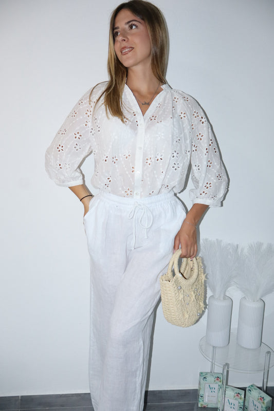 Pantaloni 100%lino (vari colori)