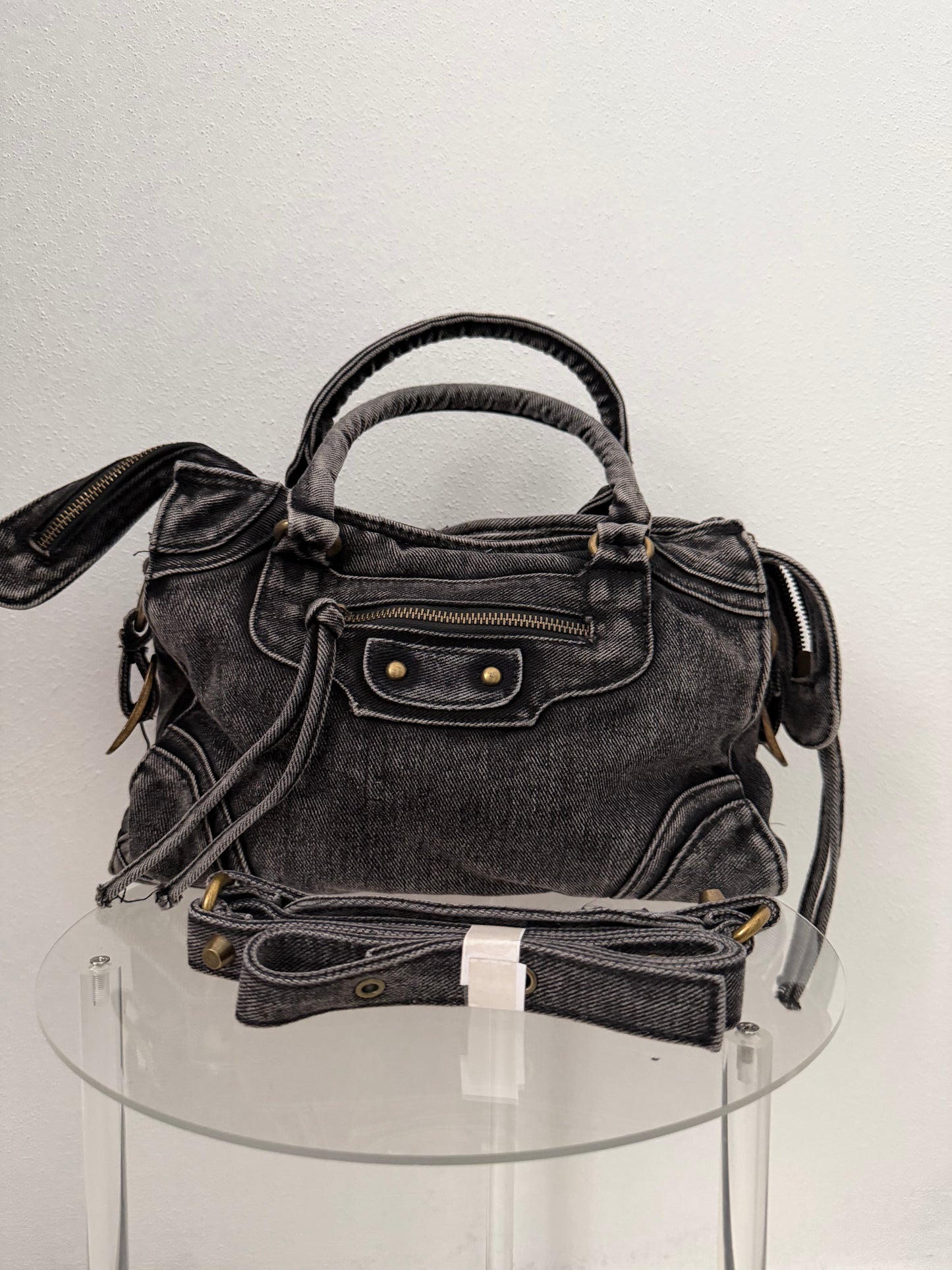 Borsa denim “boston”