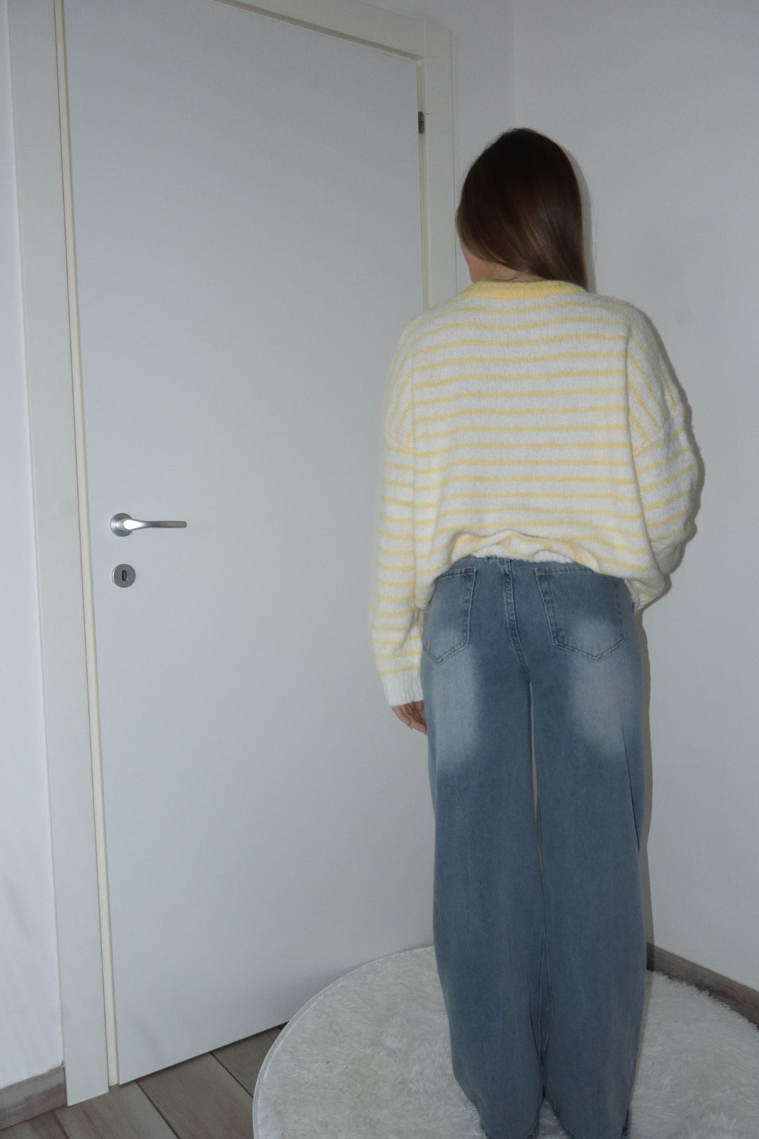Pull croissant paris rosa,azzurro,giallo,beige