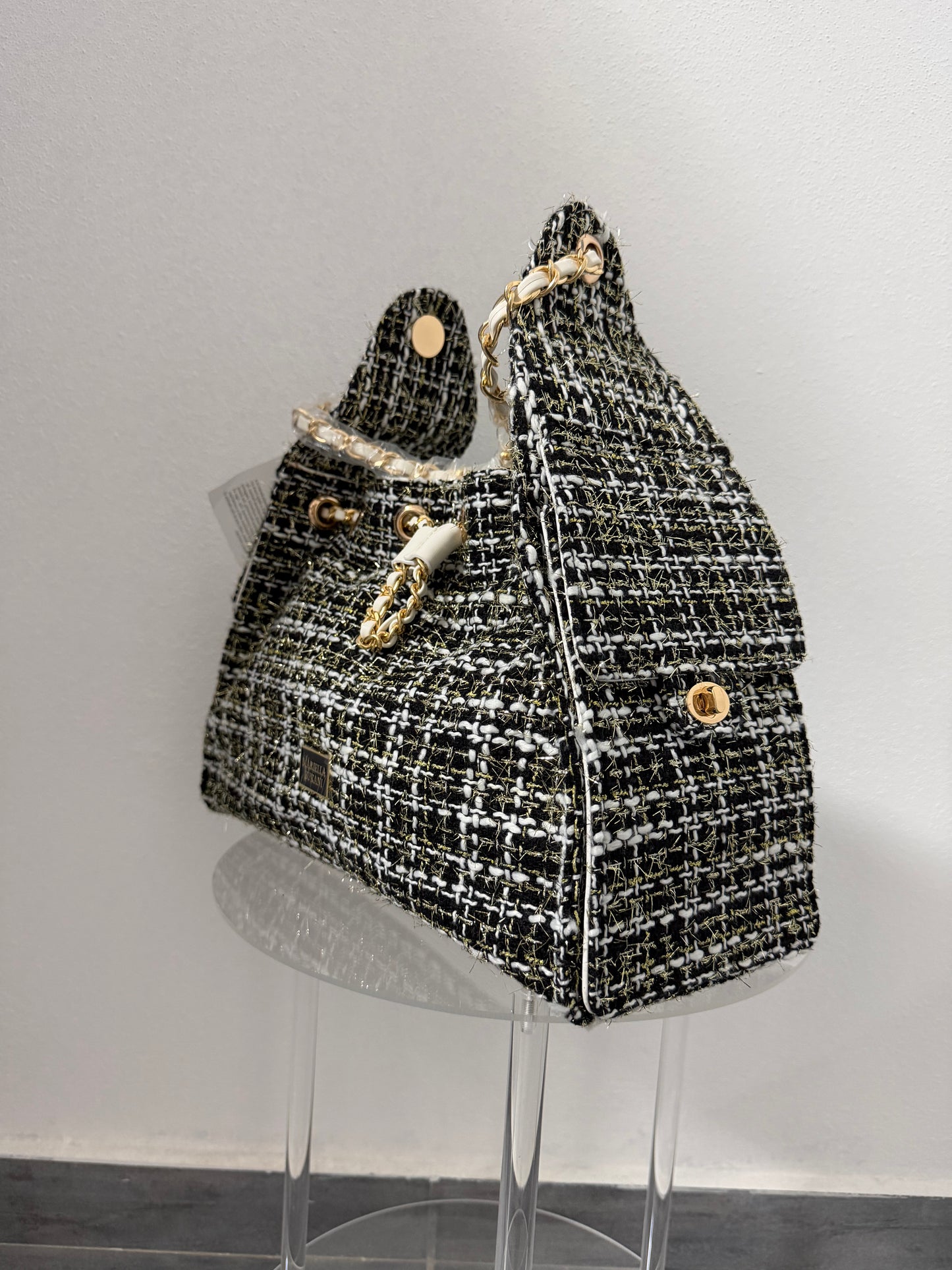 Borsa effetto tweed “chanty” (vari colori)