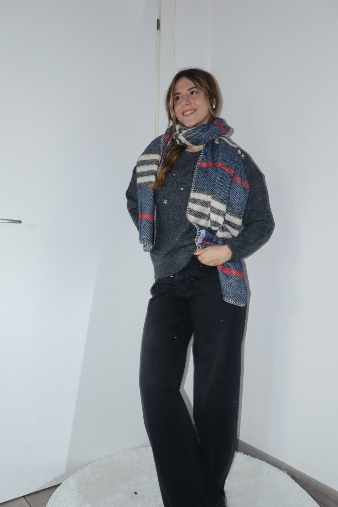 Sciarpa armata invernale UNISEX con borsa