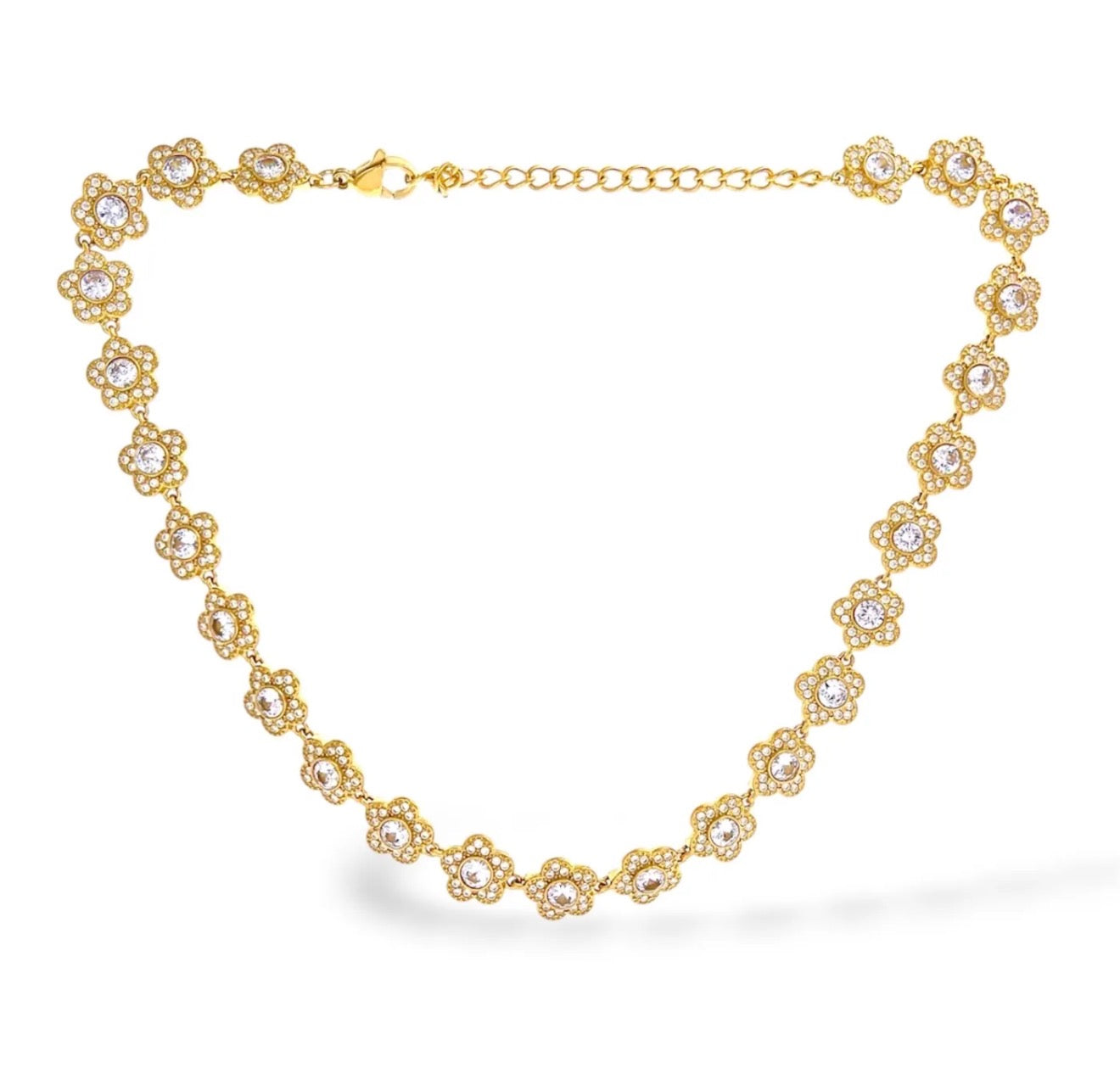 Collana fiore luce