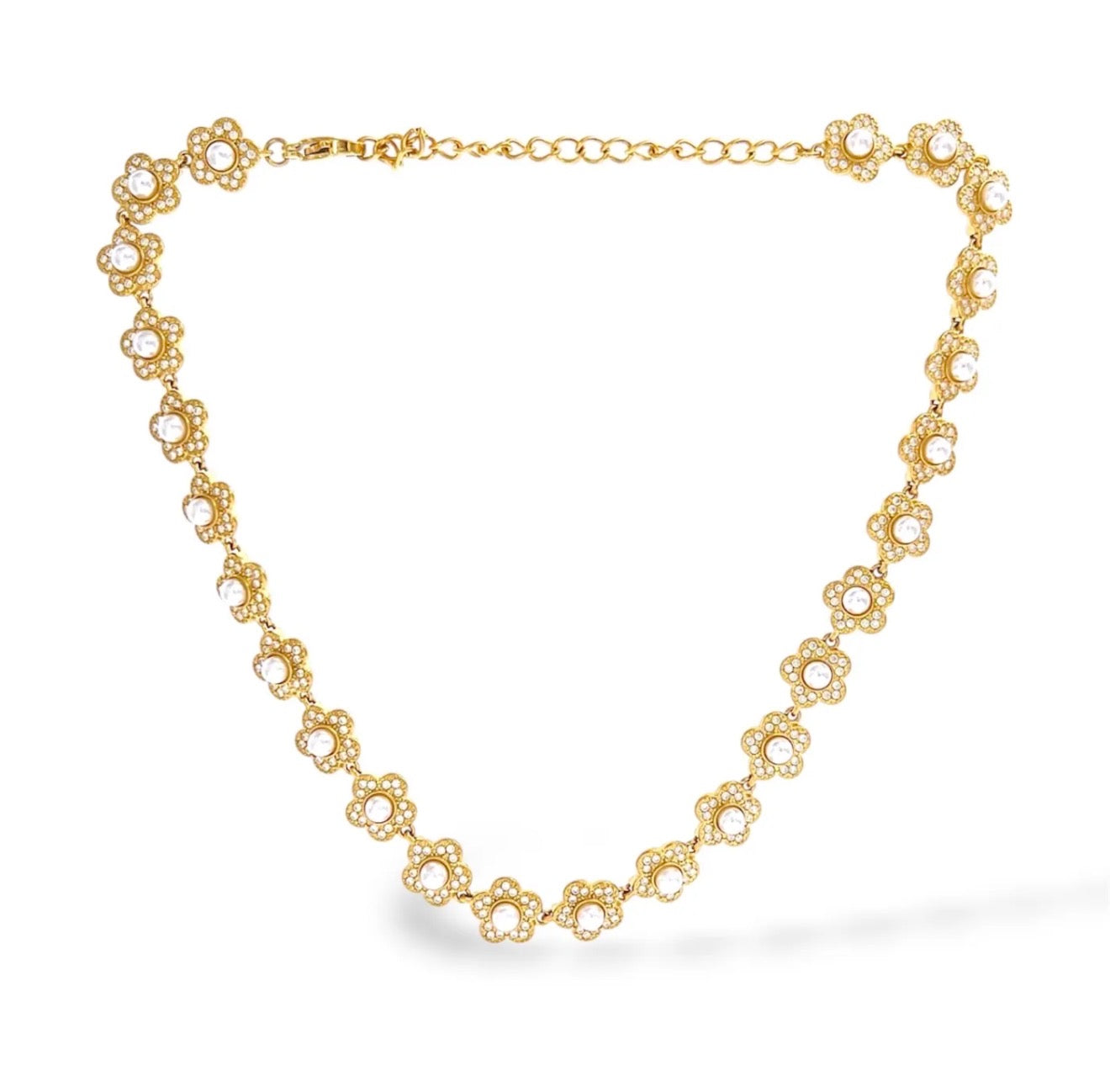 Collana fiore luce