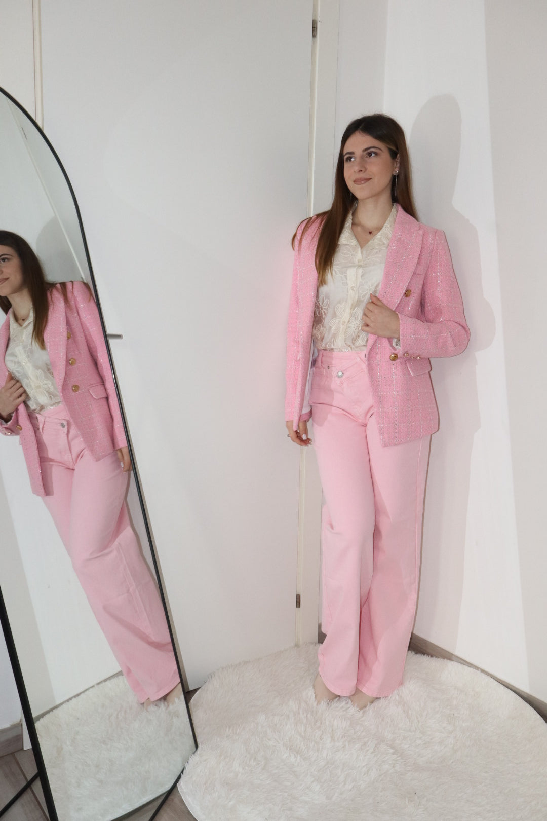 Jeans asimmetrico (vari colori)
