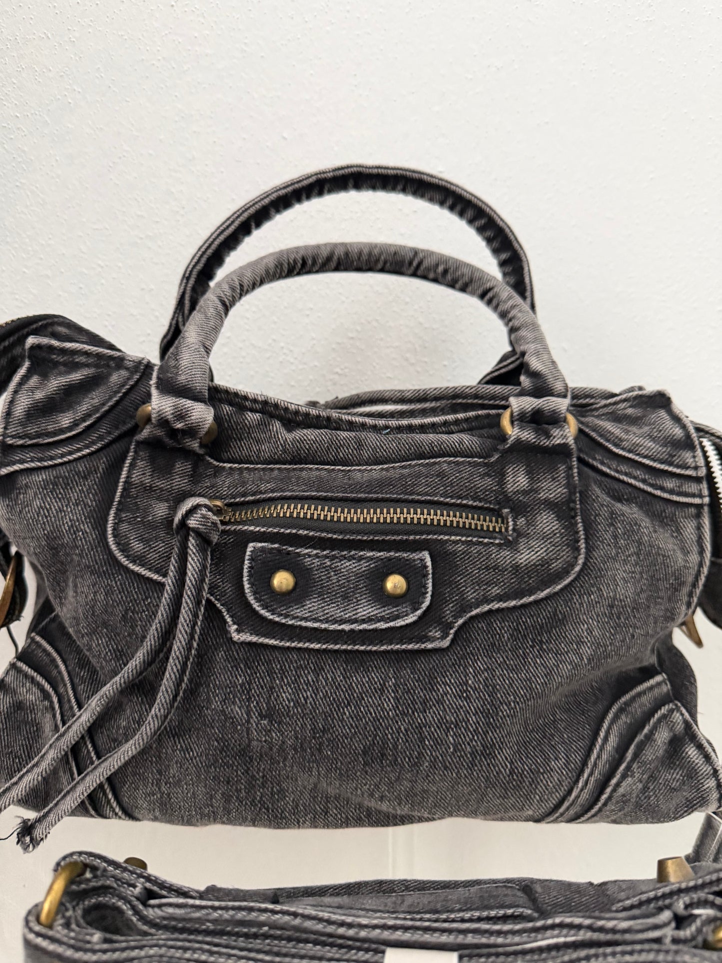 Borsa denim “boston”