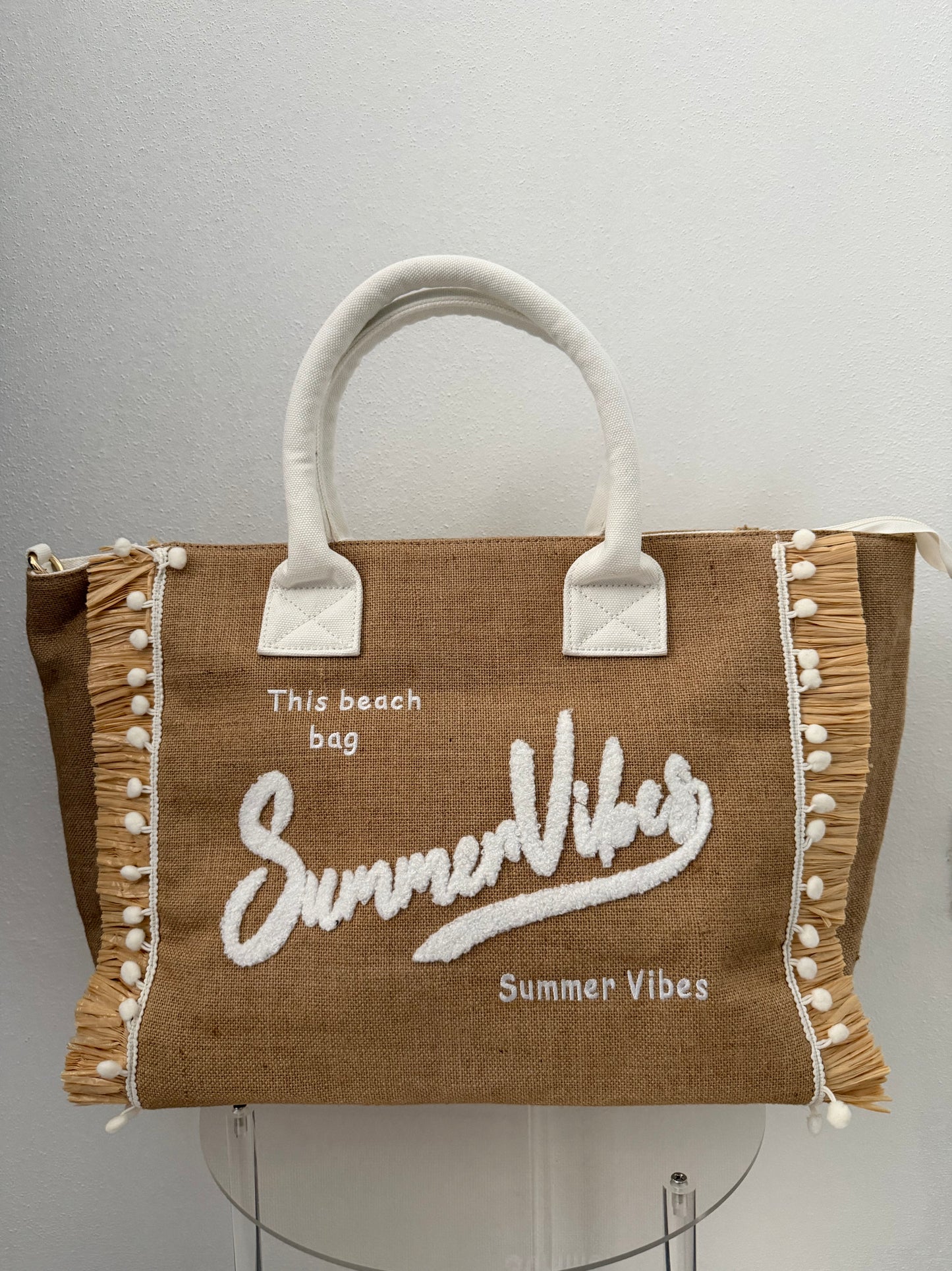 Borsa in paglia Summer media (vari colori)