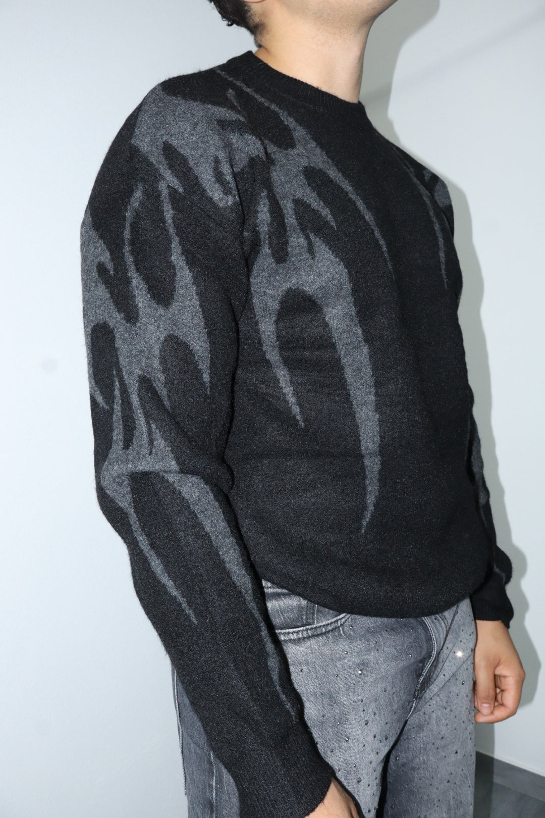 Maglione uomo black shadow