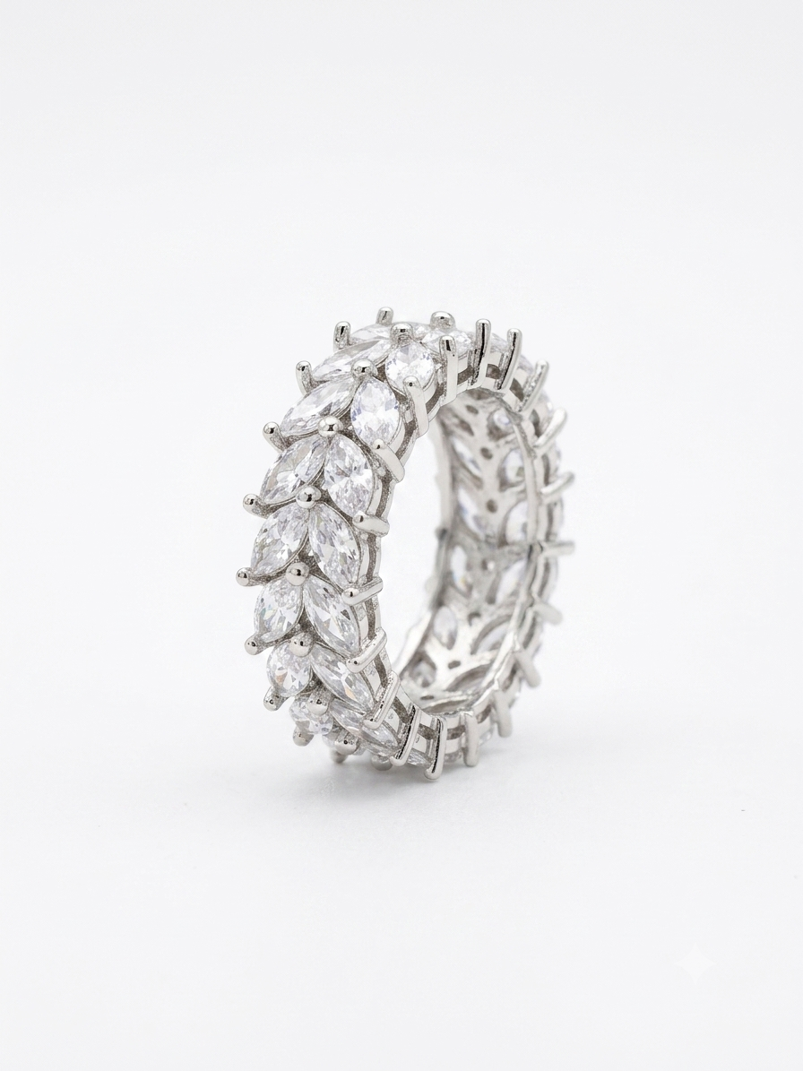 Anello petalo Shine