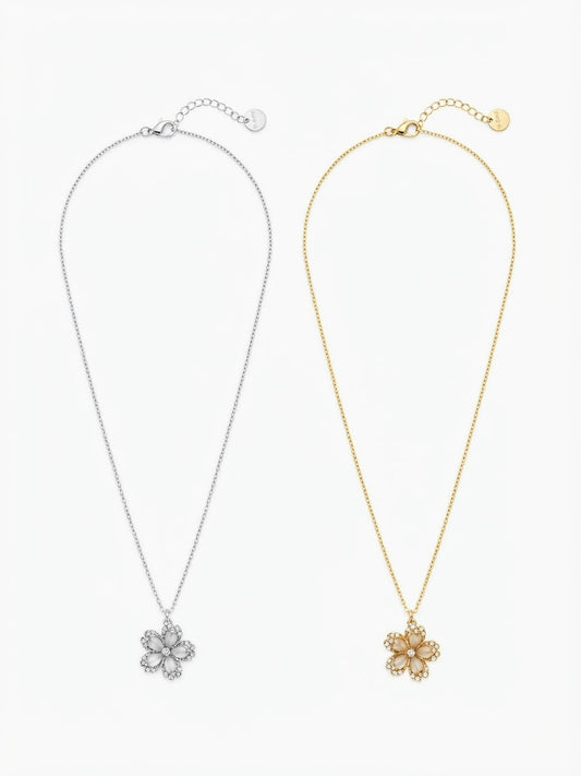 Collana fiore 3D