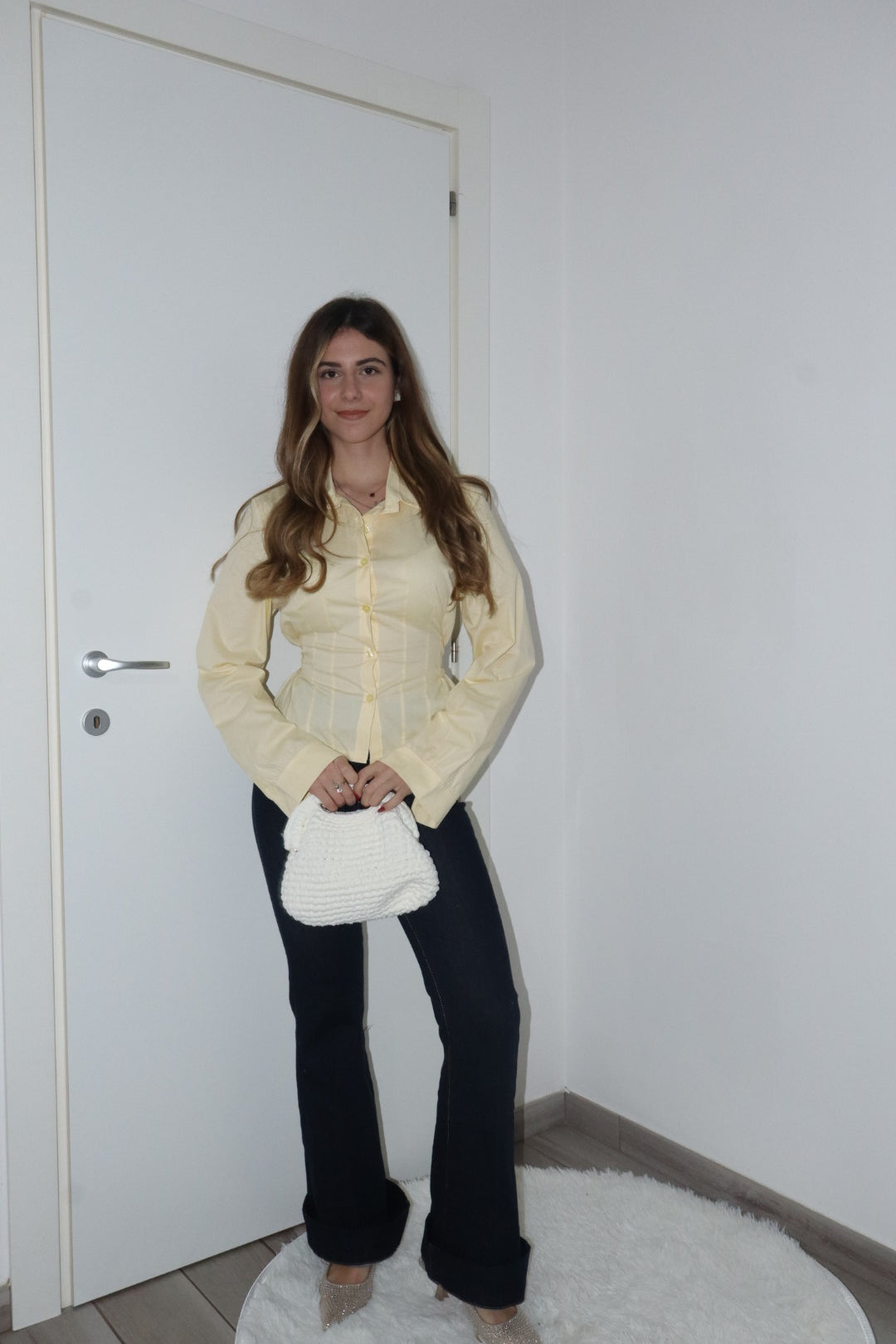 Camicia slim coquette (vari colori)