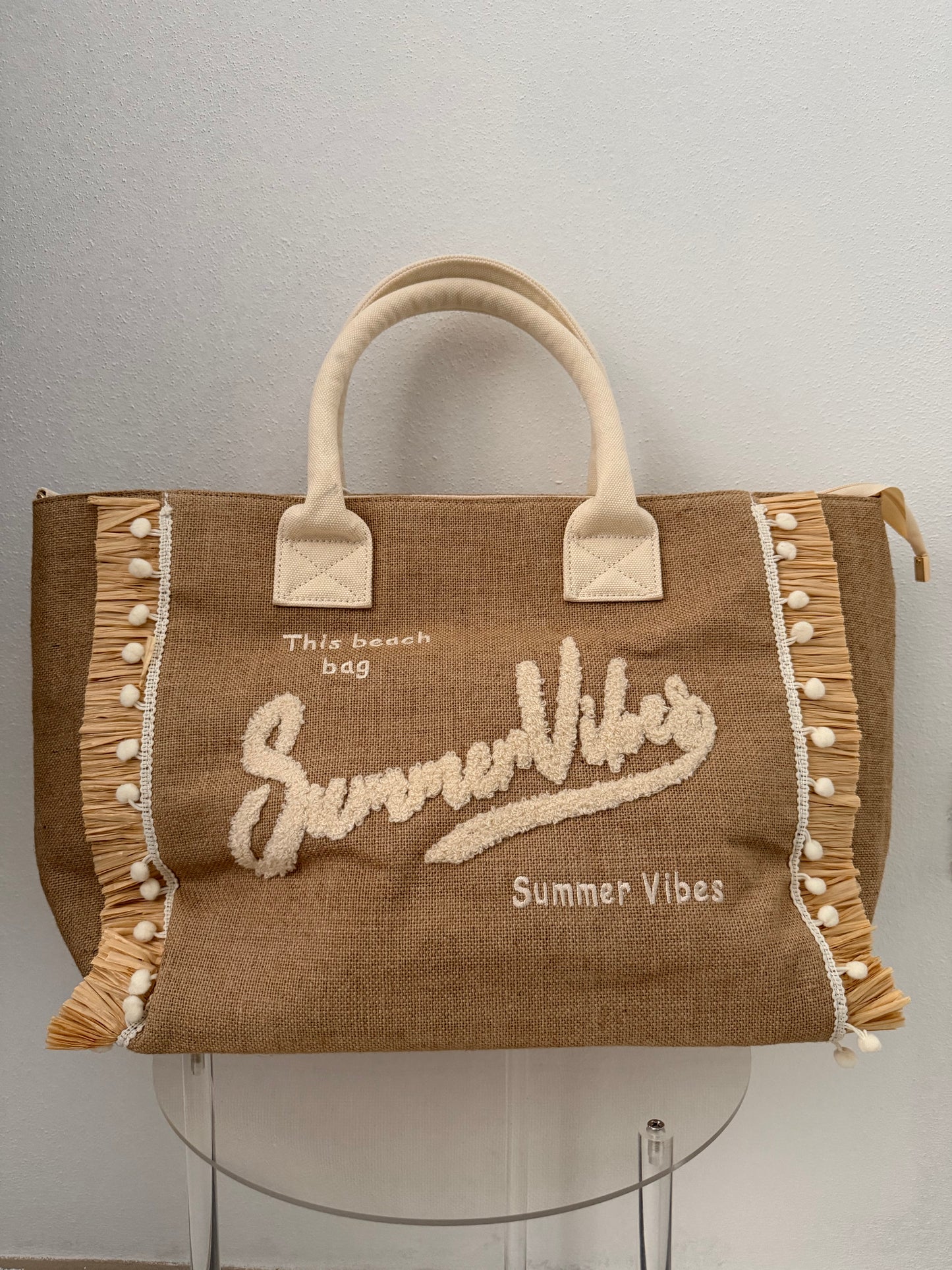 Borsa in paglia Summer media (vari colori)
