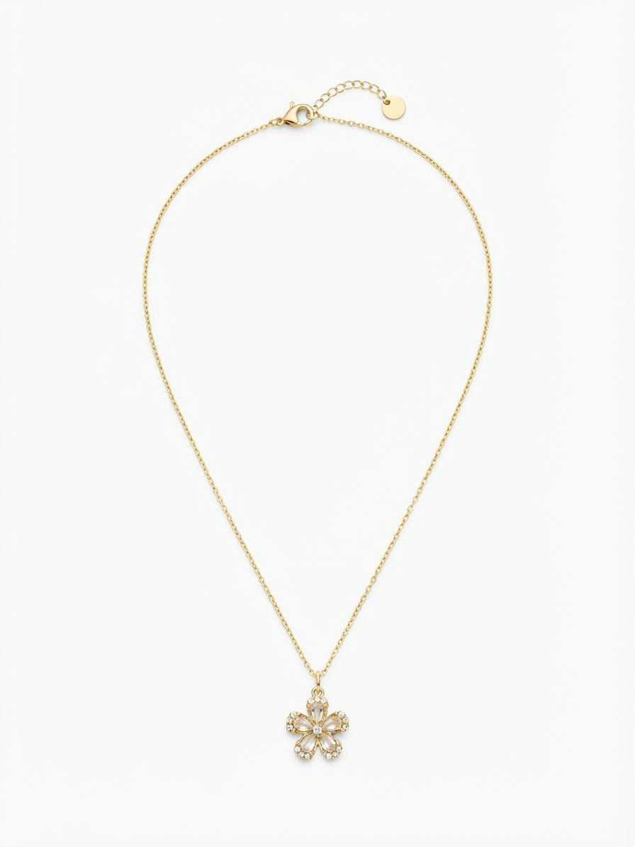 Collana fiore 3D
