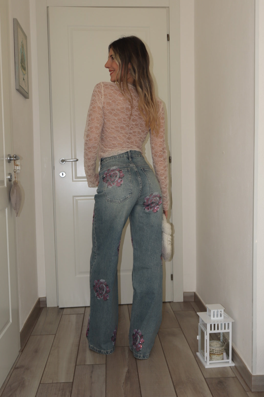 Top Clotilde pizzo (vari colori)