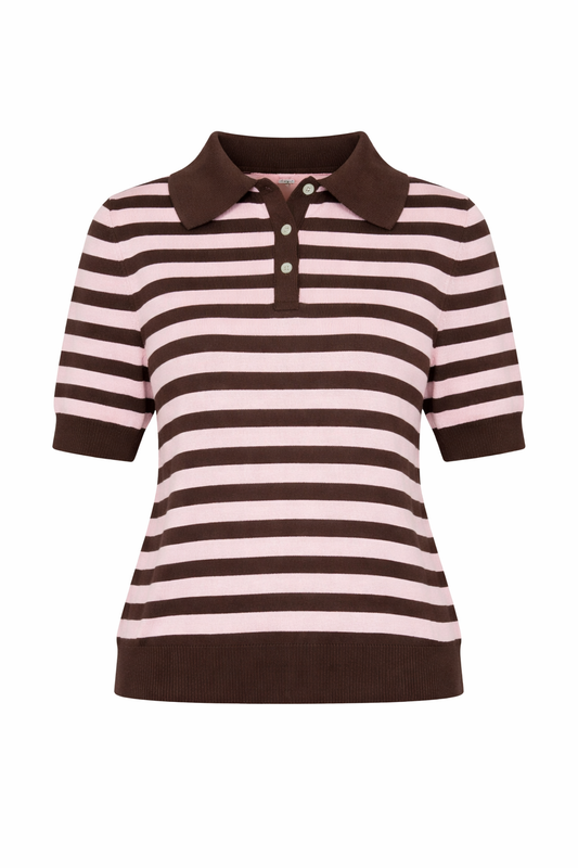 Maglia polo a righe (vari colori)