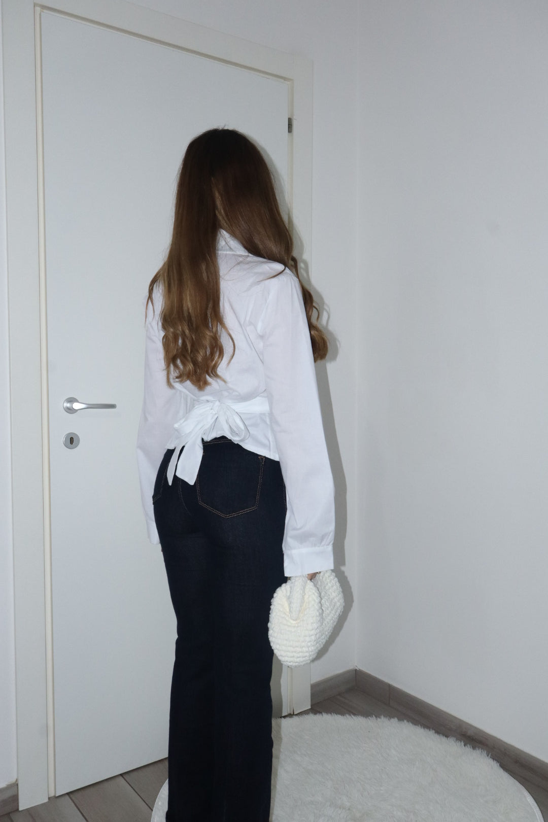 Camicia slim coquette (vari colori)
