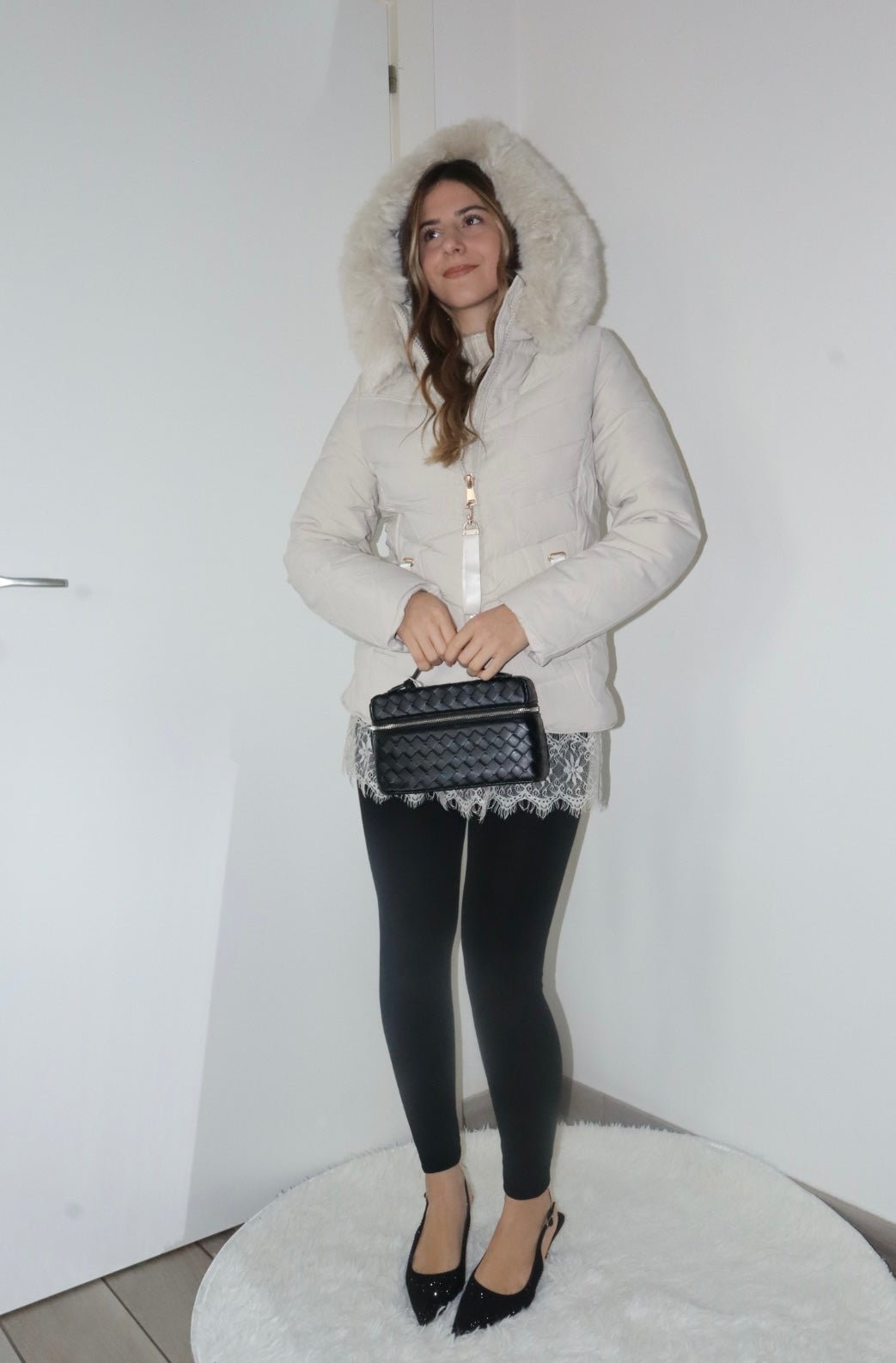 Pull rebecca con merletto in pizzo (vari colori)