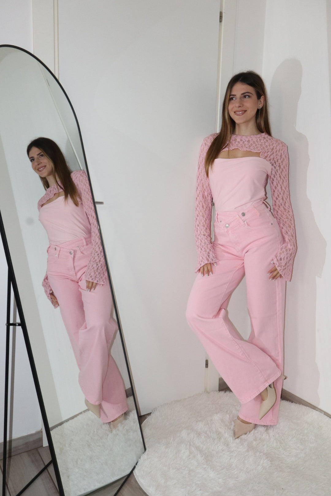 Jeans asimmetrico (vari colori)