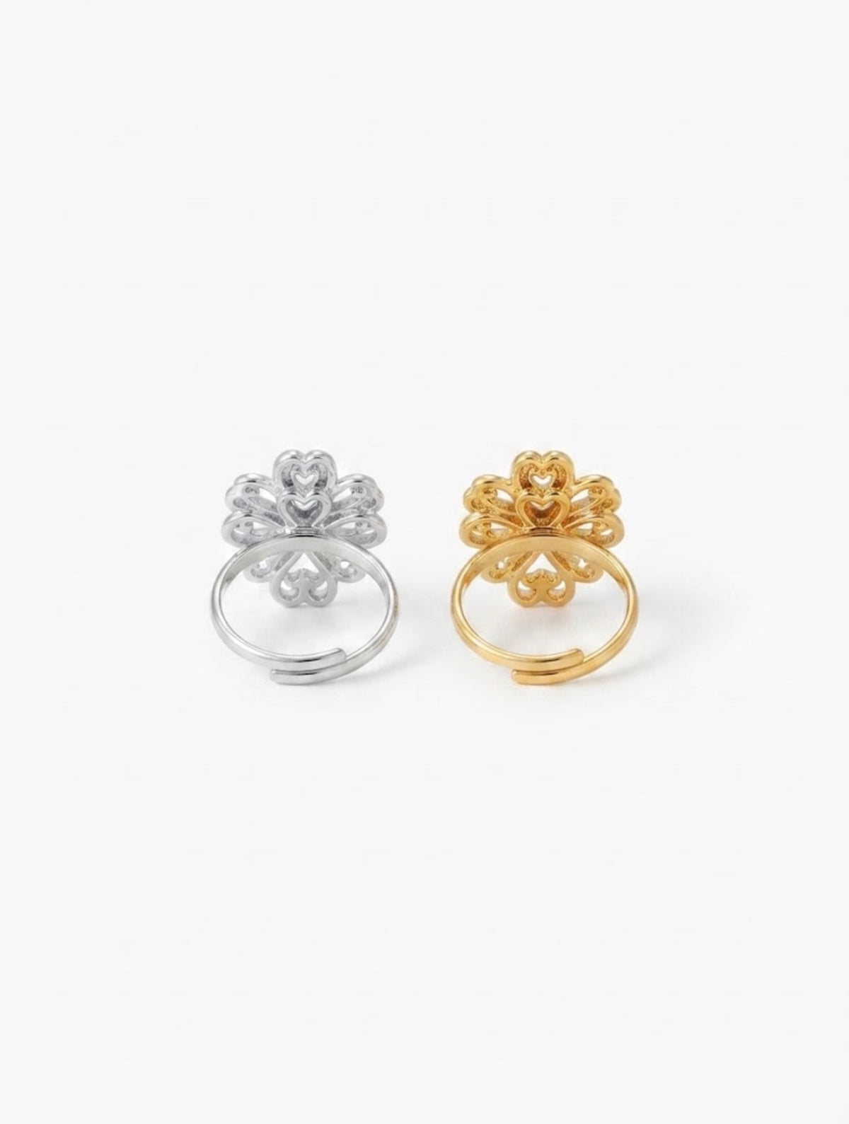 Anello fiore 3D