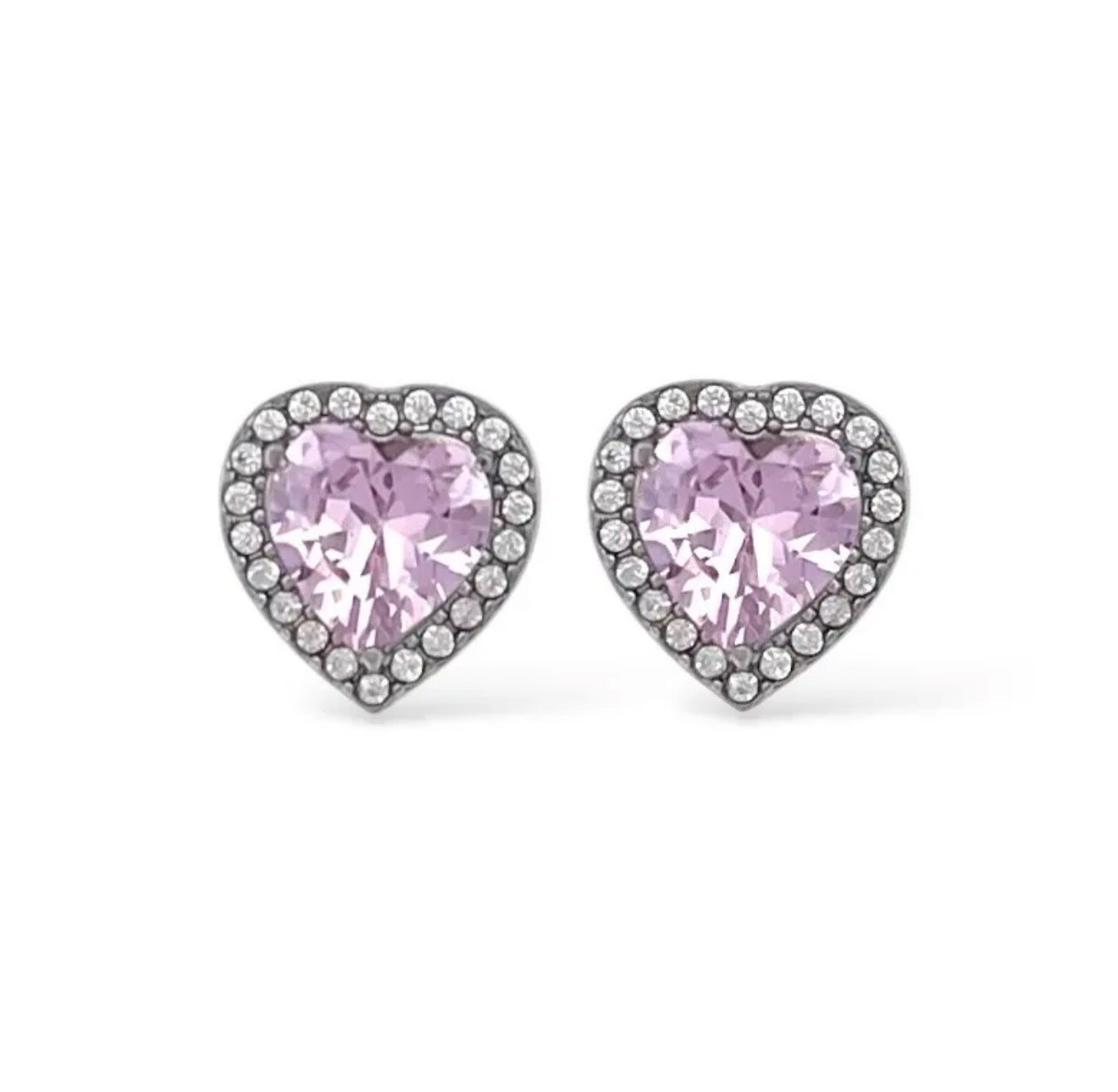 Orecchini punto luce cuore
