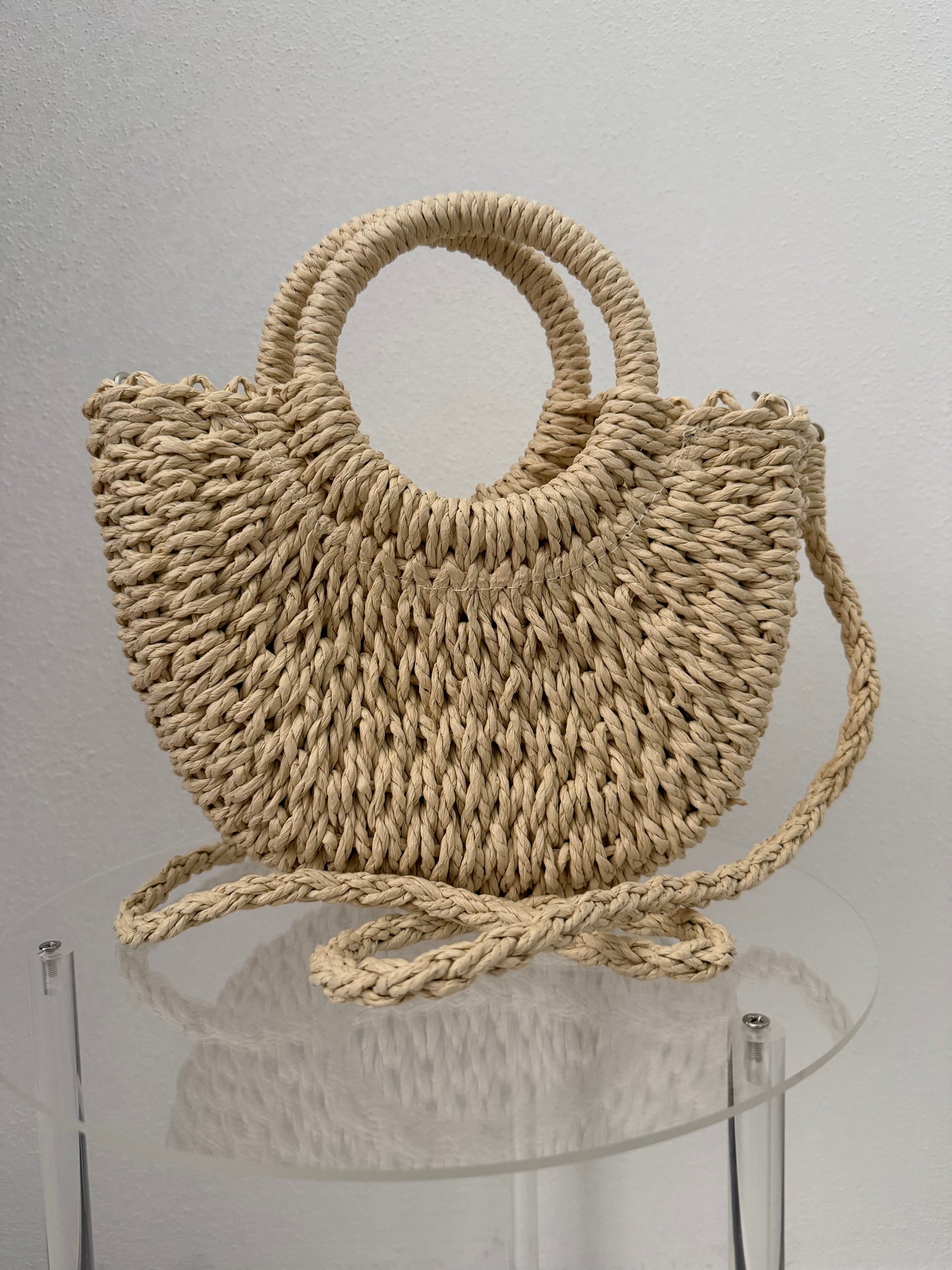 Borsa in paglia “stella marina”