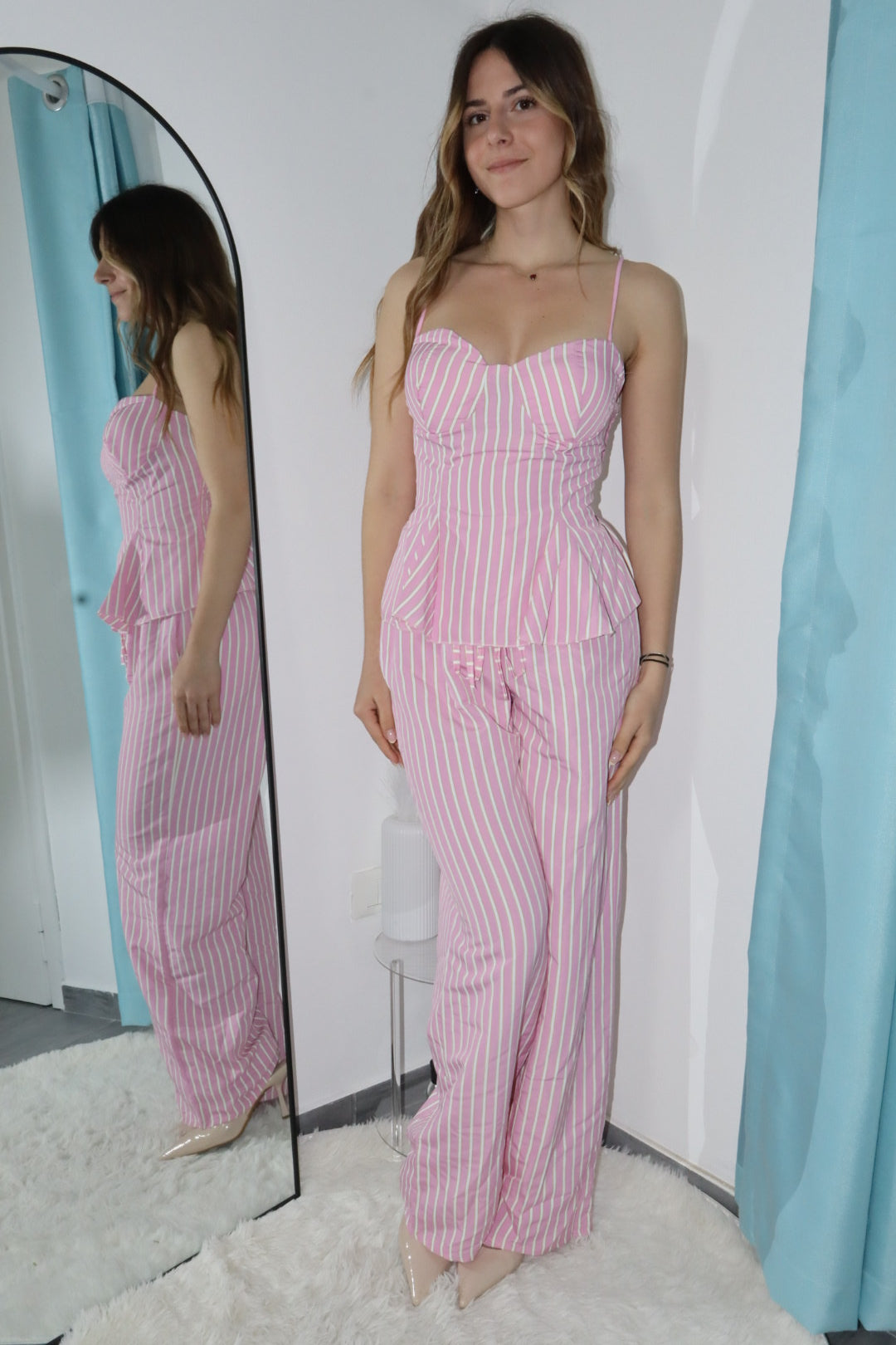 Completo a righe “elodie” (vari colori)