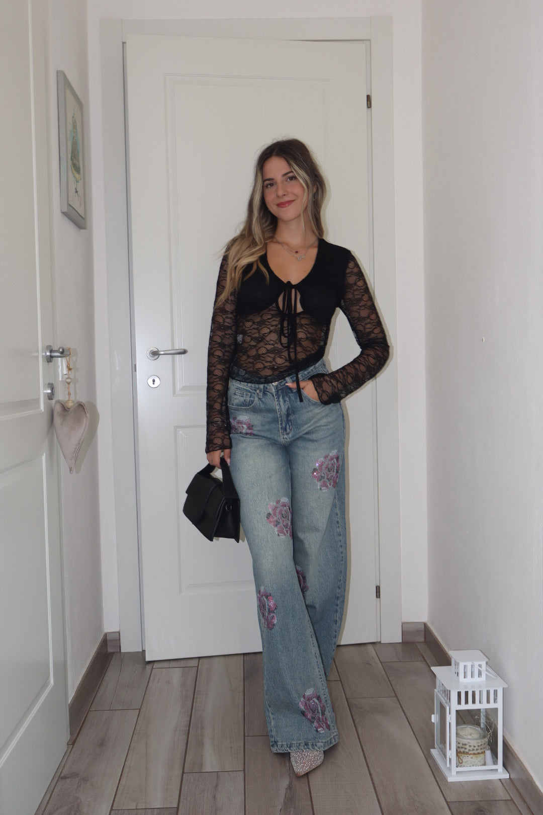 Top Clotilde pizzo (vari colori)