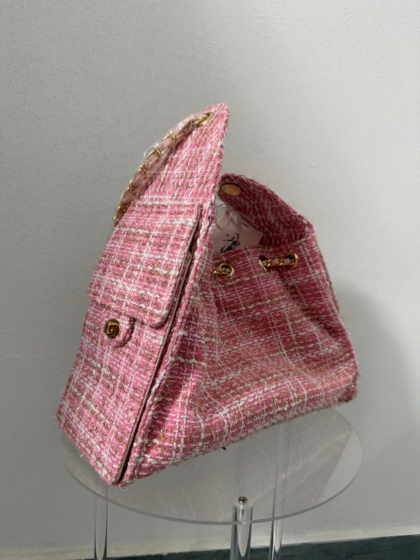 Borsa effetto tweed “chanty” (vari colori)