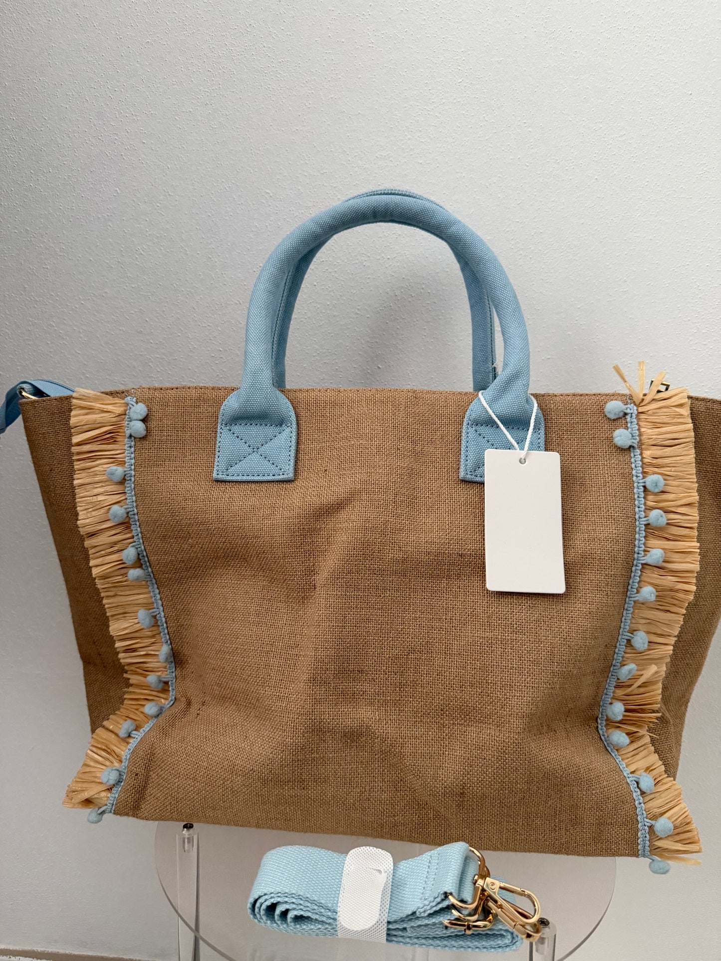 Borsa in paglia Summer media (vari colori)