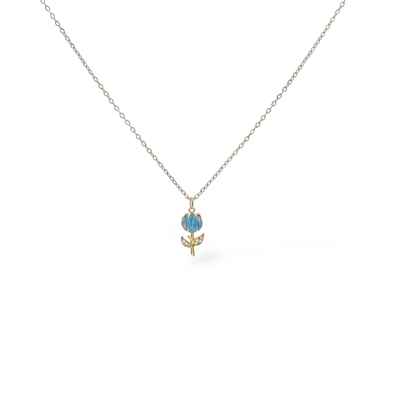 Collana tulipan crystal