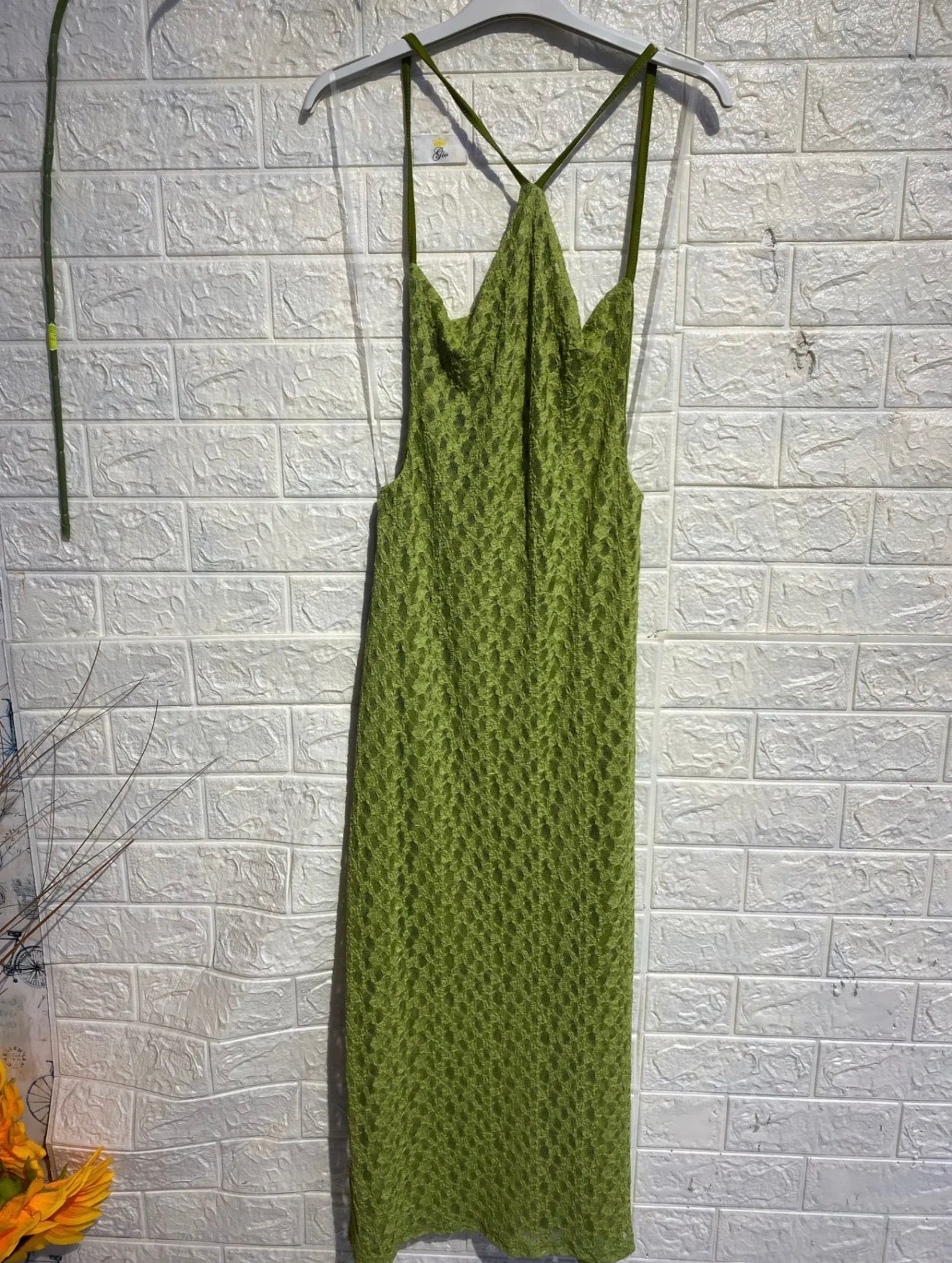 Maxi dress pizzo “valona”