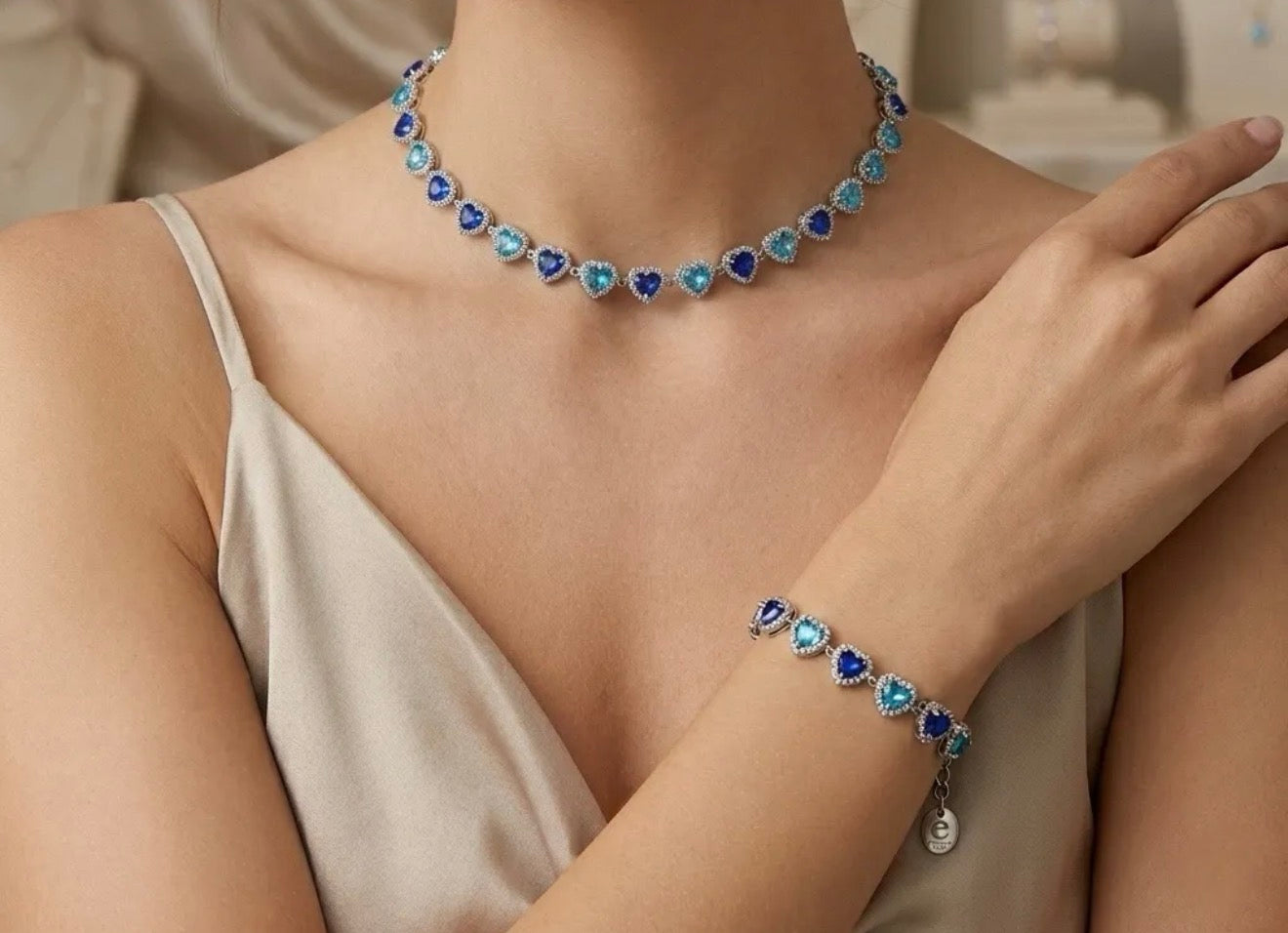 Bracciale punto luce cuore