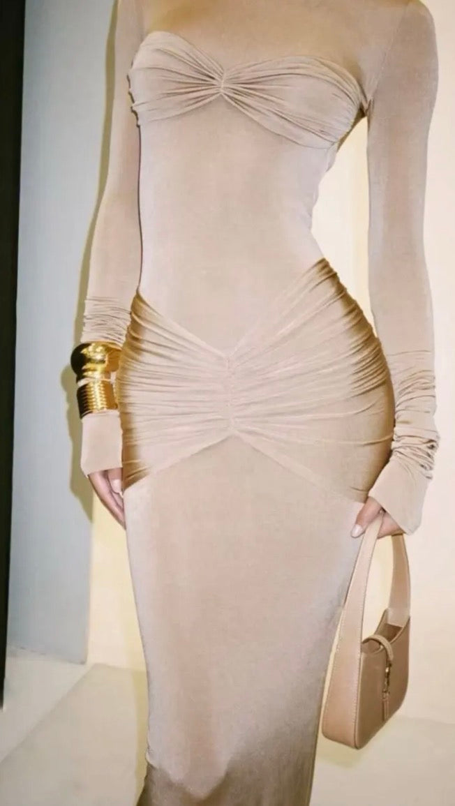 Dress monaco plissettato (vari colori)