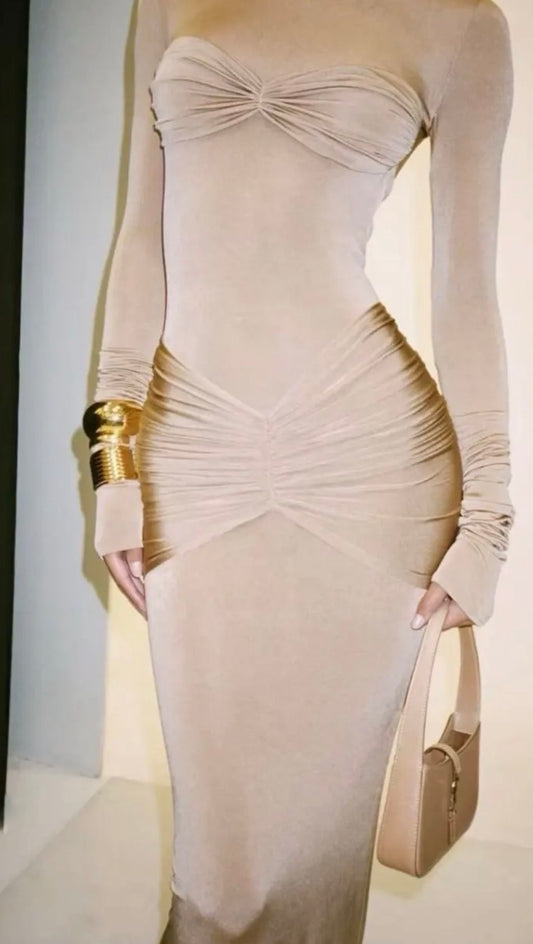 Dress monaco plissettato (vari colori)