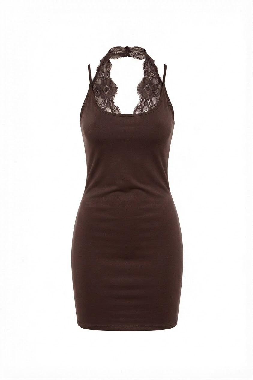 Mini dress con pizzo “zendaya” (vari colori)