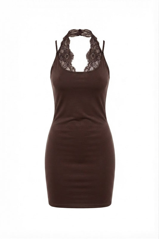 Mini dress con pizzo “zendaya” (vari colori)