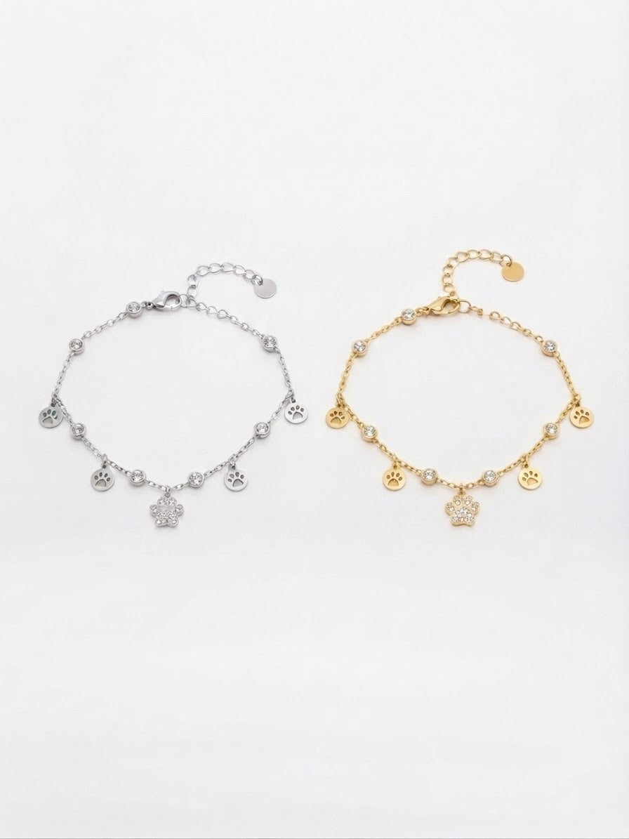 Bracciale crystal zampette