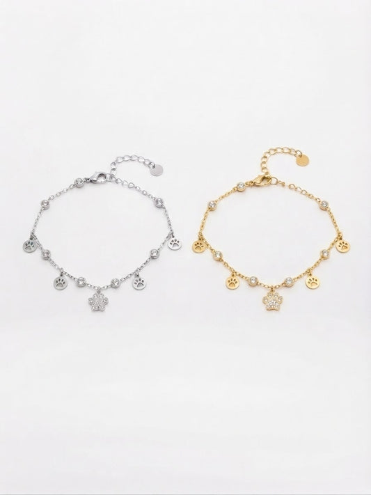 Bracciale crystal zampette