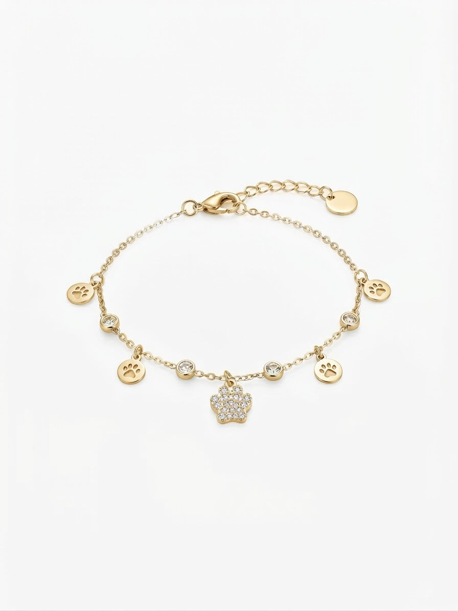 Bracciale crystal zampette