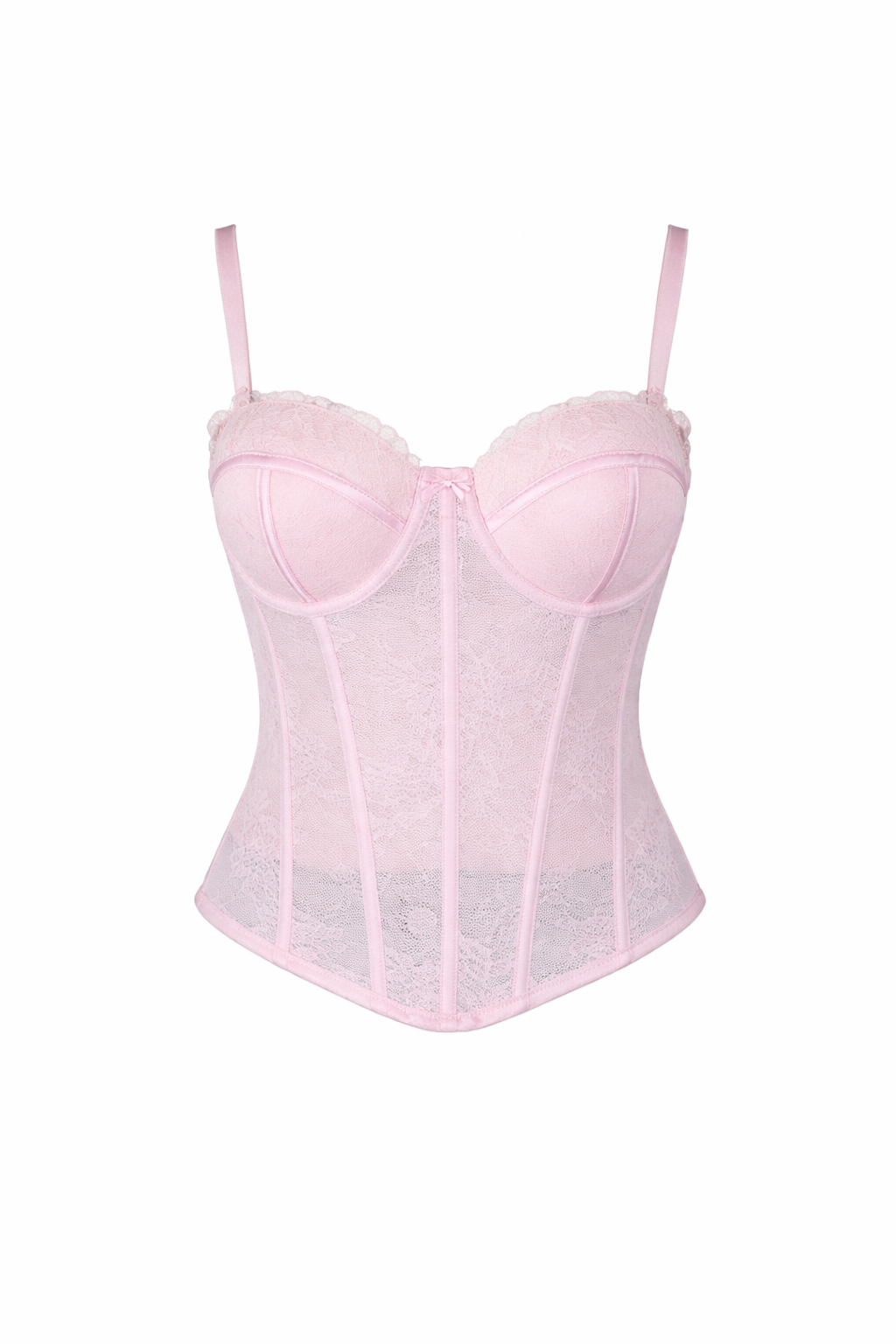 Corsetto steccato con bretelle removibili “élite” (vari colori)